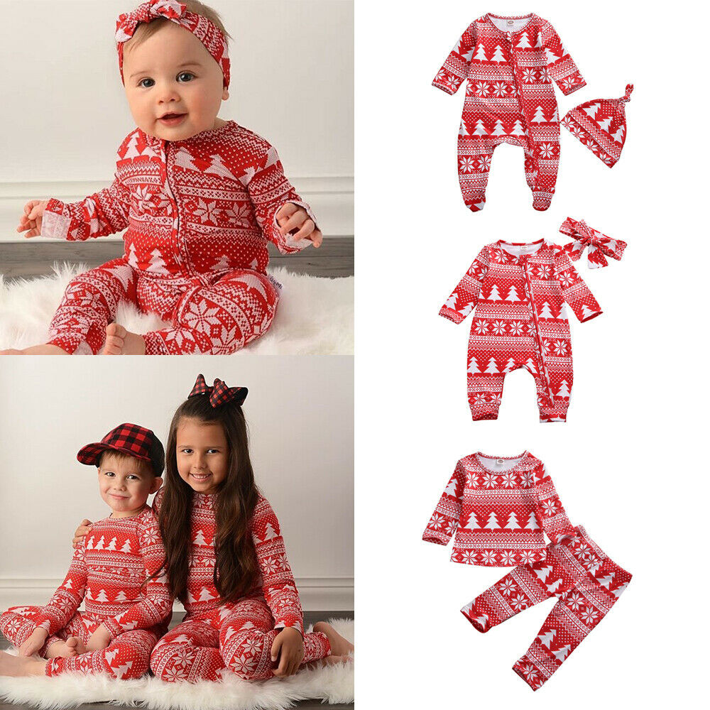 matching boy and girl pajamas