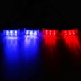 thumbnail image 4 of Flash d'Urgence Stroboscopique 12V 4x3LED Stroboscopique Avertisseur d'Urgence Auto Stroboscopique Phare 3 Modes Rouge Bleu, 4 of 8