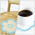 thumbnail image 6 of EXHUMKY 2Pcs Aesthetic Coasters Round Elegant Design for Home and Office Decor, 6 of 8