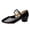 Black, variant on Women Pumps Traditional Shoes Heel Design Elegant Dancing Shoes Classic Bridal Shoes Buckle Decoration Fashionable Ballerinas For Dance And Formal Events ,Us Size:7