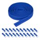 thumbnail image 1 of Cinta de cremallera de bobina de nylon de 10 yardas de Uxcell de 1.2" #5 con 20 deslizadores de cremallera, Azul, 1 of 6