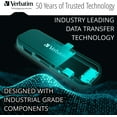 thumbnail image 6 of Verbatim 6-in-1 USB-C Hub Adapter with 100W Power Delivery, USB 3.0, SD Card Reader, Audio Port, 6 of 8