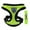 Green#050726, variant on Escape Proof Soft Mesh Cat Harness and Leash Set Adjustable Reflective Vest Chest Strap Breathable Lightweight Walking Gear for Small Medium Cats Puppies Red XL