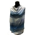 thumbnail image 1 of Châle pour Femmes en Coton Imprimé Style Pashmina Bleu Océan, 1 of 1
