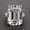 White, variant on Women's Princess Vintage Square Pink Zircon Ring