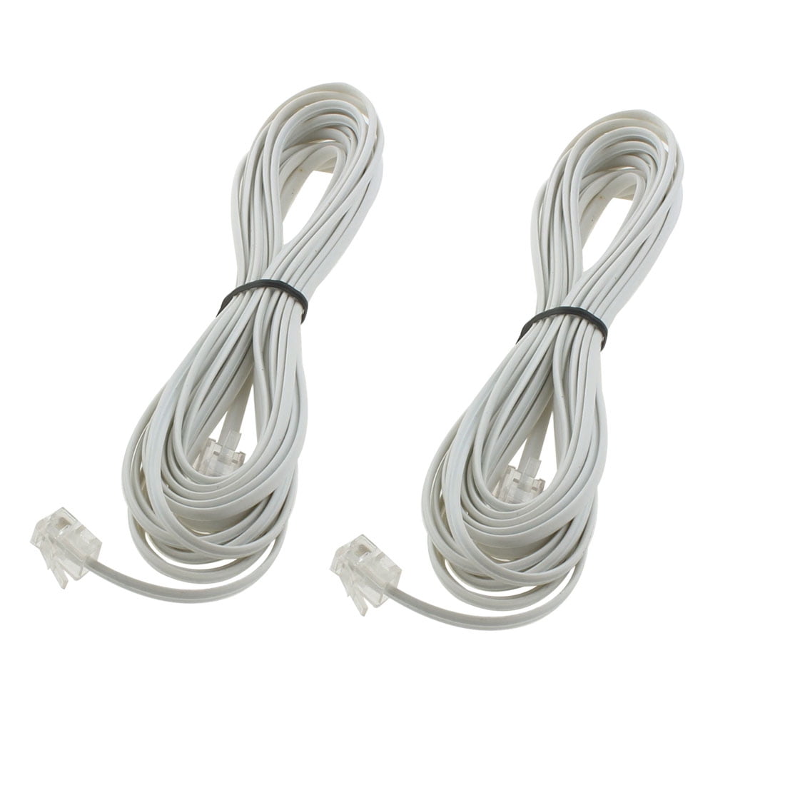 5M RJ11 6P2C Modular Telephone Modem Extension Line Cord Cable Wire