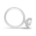 thumbnail image 6 of ESTE ORIGIN 2.50Ct Round Cut Moissanite Solitaire Ring – 6 Claw Hidden Halo in 10K White Gold for Women, 6 of 7