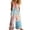 Pink, variant on Summer Jumpsuits for Women Casual Sleeveless With Pockets Oversized Loose Fit Strappy Romper Pants