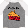 thumbnail image 4 of Inktastic Cutie Pie Boys or Girls Long Sleeve Baby Bodysuit, 4 of 5