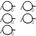 thumbnail image 1 of 5X 4 Verrou Universel Numérique USB Câble de Sécurité pour Ordinateur Portable, 1 of 7