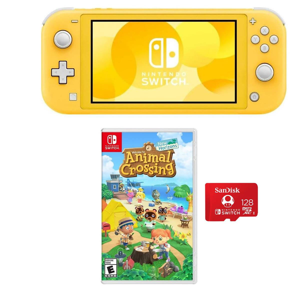 does the switch lite come with a memory card