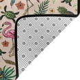 thumbnail image 4 of Shaggy Area Rug, Tropical Mask Flamingo Rugs for Living Room Bedroom Non Slip Door Mat Indoor Carpet Machine Washable Nursery Home Decor Floor Mats for Entryway 60x39in, 4 of 5