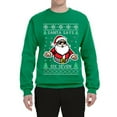 thumbnail image 2 of Wild Bobby Santa Says 6 7 Meme Sweater | Holiday Unisex Crewneck Sweatshirt, 2 of 5