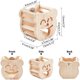 thumbnail image 2 of Estante de alimentación de heno para mascotas, soporte de pared de oso de madera ER, 2 of 5