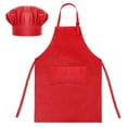 thumbnail image 1 of TOPTIE Ensemble de Toque de Chef Ajustable en Toile de Coton pour Adultes, Hommes et Femmes, 1 of 6