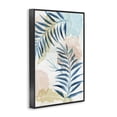 thumbnail image 2 of Stupell Industries Bohemian Blue Palm Fronds in Pastel Haze Black Framed Giclee Art, 12 x 18, by Nan, 2 of 8