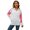 Hot Pink, variant on Vedolay Women's 2023 Tops Womens Fall Sweaters 2023 Knitted V-Neck Collared Pullover Long Sleeve Top,Black S