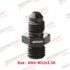 thumbnail image 1 of 4AN 6AN 8AN 10AN 12AN Male Flare to Metric Straight Mounting Adapter~1870, 1 of 1
