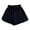 Black, variant on Women's Shorts for Everyday Comfort - Casual Loose Fit Korean Style Home Shorts for Spring and Summer, S, Black