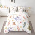 thumbnail image 2 of Homewish Dance Ballet Girl Twin Bedding Sets 7-Piece for Child Kids Teens,Cartoon Nutcracker Bedding Comforter Set Microfiber,Merry Christmas Xmas Breathable Sheet Sets,Super Cozy Room Decor, 2 of 8