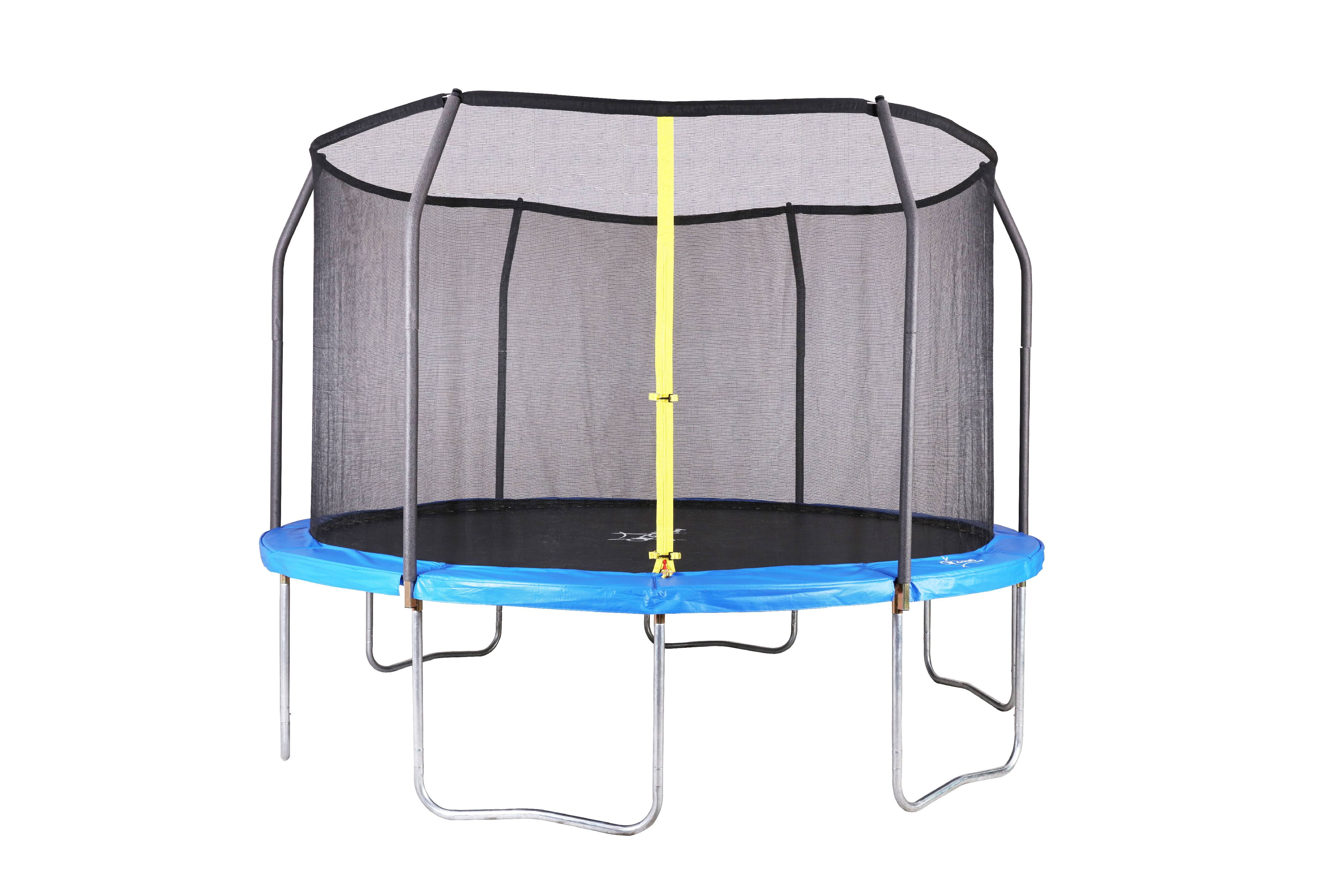 Airzone 15 Trampoline With Enclosure Blue Box 1 Of 2 Walmart Com Walmart Com