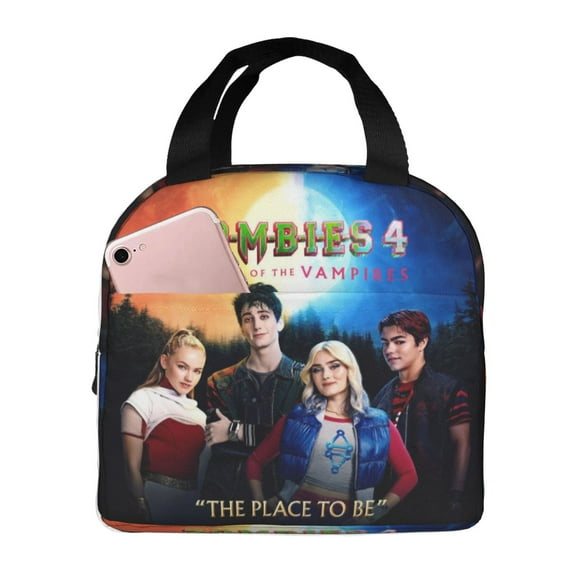Zombies 4 Lunch Box Insulated Lunch Bag For Women Men Reusable Cooler Lunch Tote Bag