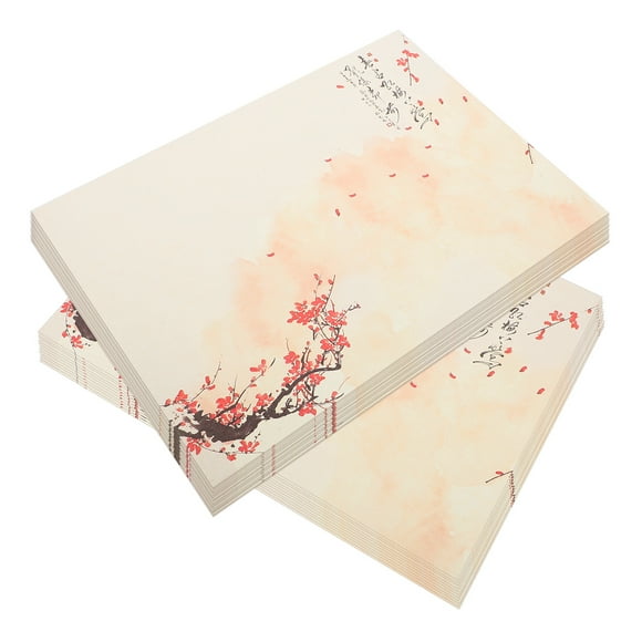 Mobutofu 80 Sheets Vintage Writing Paper for Writing Letters Multi Paper Stationery