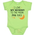 thumbnail image 3 of Inktastic I Love My Mommy to the Moon and Back Boys or Girls Baby Bodysuit, 3 of 5