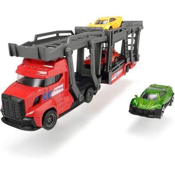 Dickie 2 Storey Car Car Carrier Truck - Red 745008