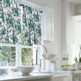 thumbnail image 2 of LALILO Kitchen Curtains and Valances Set of 3 36" Watercolor Window Treatment Tiers for Window Decor, 2 of 5