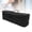 Black, variant on M Buder Canvas Double Layer Hair Dryer Travel Carrying Case Portable Storage Bag for Curling Iron Hair Styling Tools, Violet, 15.75 inches / 40 cm
