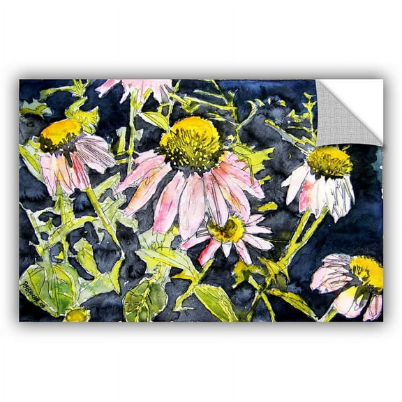 ArtAppealz Derek Mccrea "Echinacea" Removable Wall Art