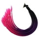 thumbnail image 1 of Trenzas para tocados Trenzas para tocados con degradado Cola de caballo Cabello para tocado Negro rosa rojo, 1 of 8