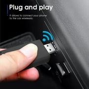 Mymisisa Wireless Adapter for CarPlay Wired to Wireless Dongle Multimedia Player Dongles