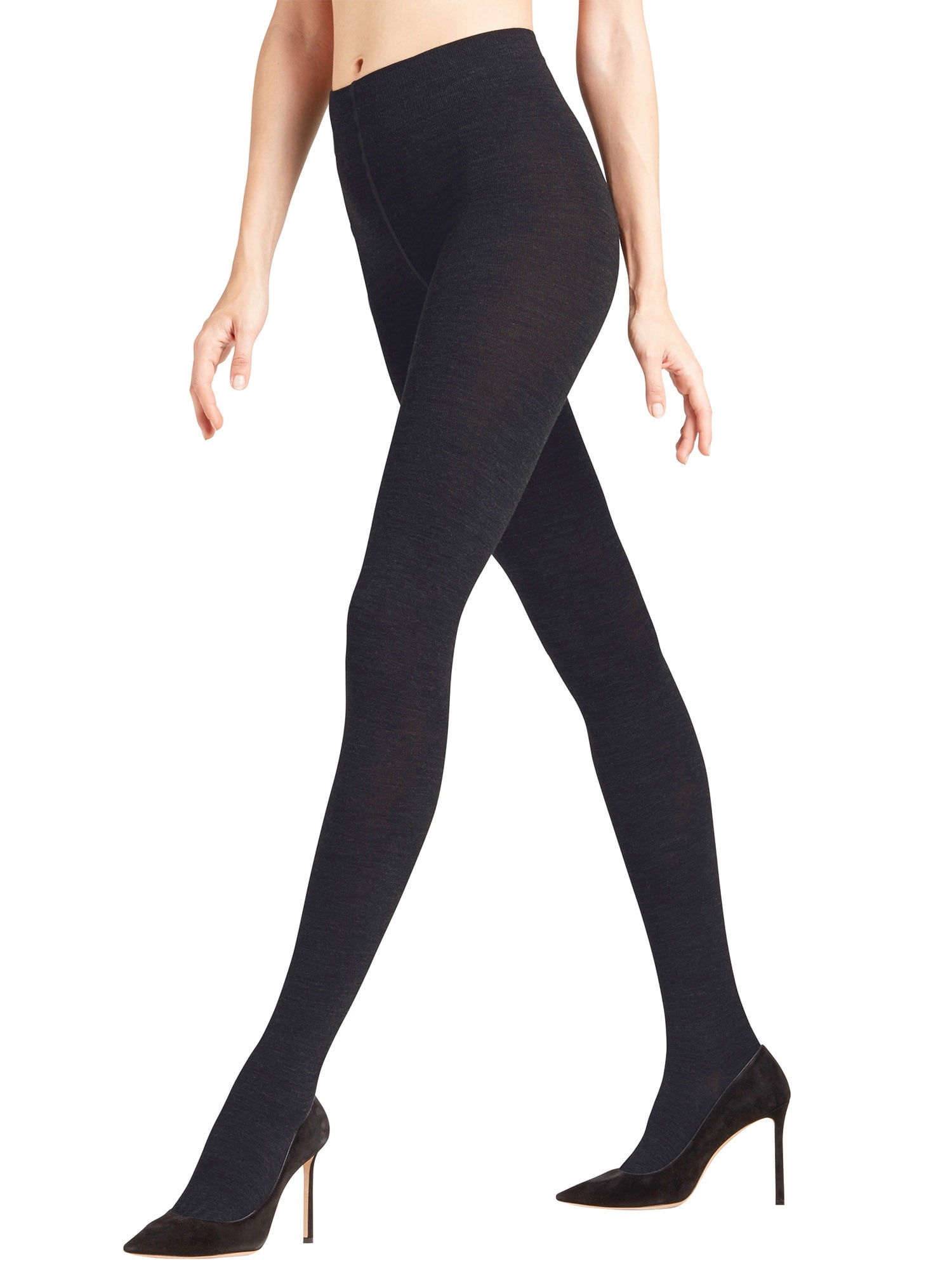 Tie Side Footless Tights Black summer M Opaque 70d 