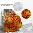thumbnail image 3 of Autumn Fall Maple Leaves Blanket Gifts for Women Kids Girls Thanksgiving Day Halloween Home Bedroom Living Room Decor Soft Cozy Lightweight Plush Throw Blankets Orange 50"x60", 3 of 10