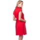 thumbnail image 3 of Vestido de Maternidad Casual algodón Frescura Almacenes Mario Color Rojo Talla Unitalla, 3 of 3