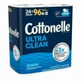 thumbnail image 4 of Cottonelle Ultra Clean Toilet Paper, 24 Mega Rolls, 4 of 4