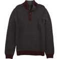 thumbnail image 1 of Tasso Elba suéter de punto para hombre, gris, grande, 1 of 1