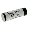 thumbnail image 2 of 2pc Exell NH10 12V NiMH Rechargeable Battery for Rollei E36RE Flash, 2 of 5