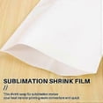 thumbnail image 5 of 8X12 Inch Shrink Wrap Sleeves for Sublimation, 60 pcs White Sublimation Shrink Wraps for Tumblers, Mugs, Cups, 5 of 5