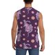thumbnail image 4 of Balery Snake And Flower Camisetas sin mangas para hombre, absorbe la humedad y protege contra el mal olor.-X-Large, 4 of 7