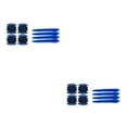 thumbnail image 4 of Youkk 8pack/lot Car S Style Unique And Decorative Car Sticker Classic And Timeless blue 2Set, 4 of 6