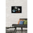 thumbnail image 2 of Disney Tim Burton's The Nightmare Before Christmas - Distorted Scream Wall Poster, 14.725" x 22.375" Framed, 2 of 5