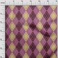 thumbnail image 3 of oneOone Cotton Cambric Beige Fabric Argyle Craft Projects Decor Fabric Printed By The Yard 42 Inch Wide, 3 of 4