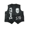 thumbnail image 3 of MyPartyShirt Stone Cold Steve Austin Fancy-Dress Costume for Adults with Faux Leather Vest, Unisex, 3 of 9