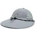 thumbnail image 4 of Levmjia Women Baseball Cap Breathable Mesh Embroidered Adjustable Drawstring UV Protection Sun Hat Outdoor Running Fishing Driving Daily Commute Casual Sports Travel, 4 of 5