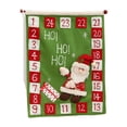 thumbnail image 1 of Yuarrent Calendario de Adviento, colgante de Navidad, puerta DIY, muñeco de nieve, soporte para dulces, cuenta regresiva, fiesta, Navidad, Año Nuevo, Kits de decoración para fiestas Papá Noel Yuarrent HA070299-01, 1 of 6
