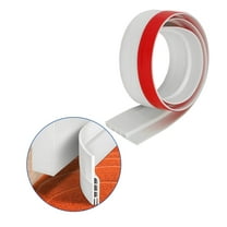 LAMIRO Door Stoppers for Bottom of Door,Fit Door Bottom Door Draft Stoppers for Bottom of Door,Punch-Free Installation Under Door Draft Stopper,white