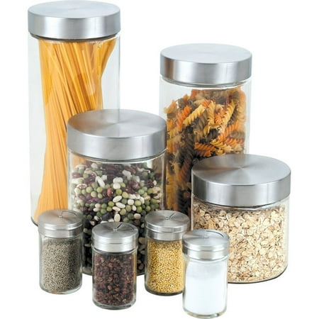 Red Barrel Studio 16 Piece Glass Kitchen Canister Set